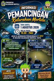 Pemancingan Serentak di Dua Lokasi, Pemerintah Kalurahan Mertelu Ajak Warga Ramaikan Weekend